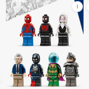 Alternative view of Lego Marvel Spider Man